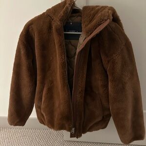 Lucky Brand Faux Fur Coat